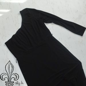 🖤Venus 1 Shoulder black dress🖤